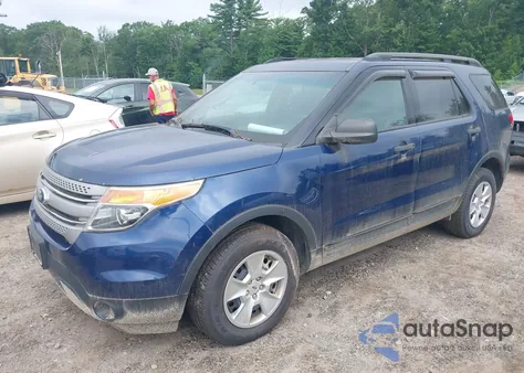 2012 Ford Explorer z USA, uszkodzony, nr VIN 1FMHK8B8XCGA77674